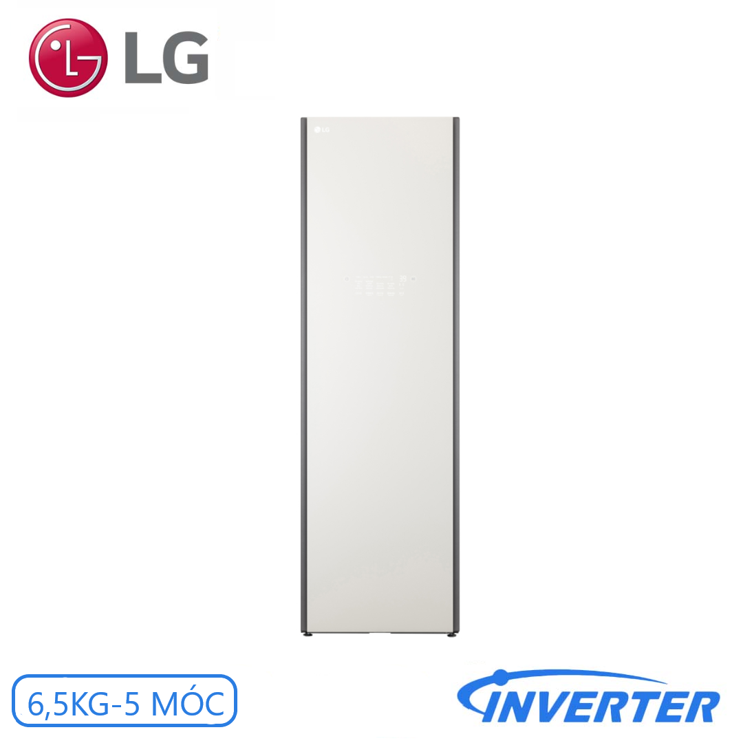 Tủ chăm sóc quần áo thông minh LG Styler Inverter 5 móc S5GOC